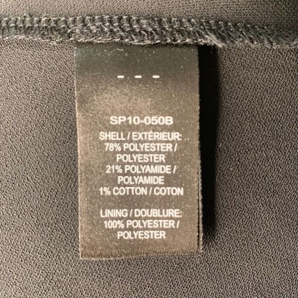 Self-Portrait Guipure Lace and Crepe Midi Evening Dress Black US 4 Small - Picture 11 of 12